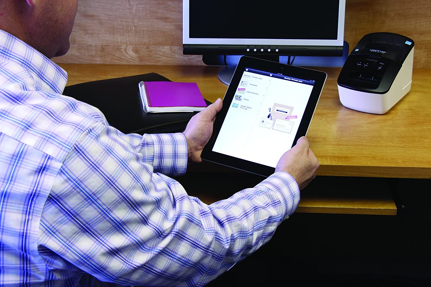 Brother High-Speed Label Printer with Wireless Networking (QL710W) Brother High-Speed Label Printer with Wireless Networking (QL710W)